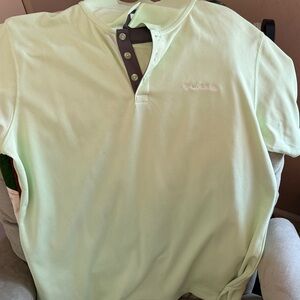 Columbia Men's Mint Green Polo Shirt